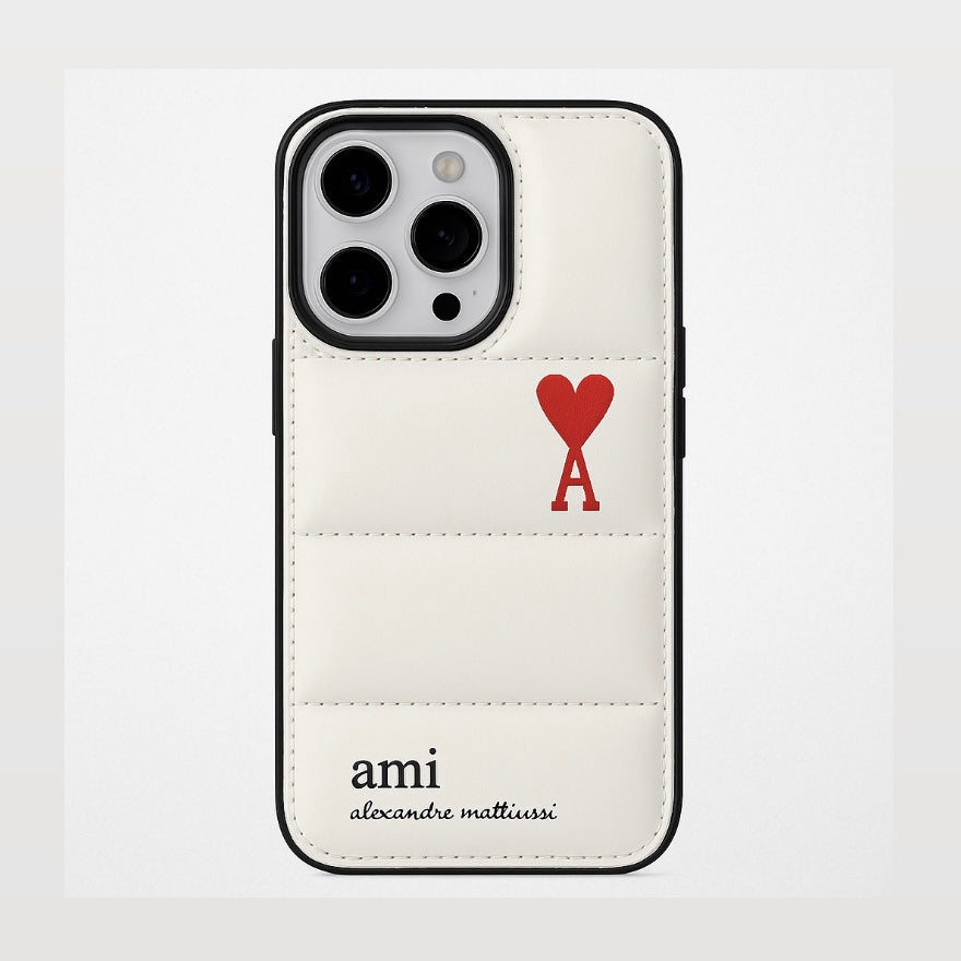 Ami Quilted Leather Case