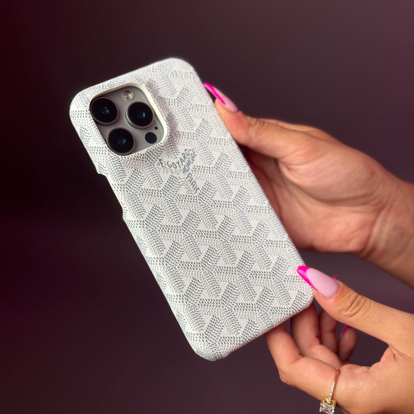 Goyard Leather Case