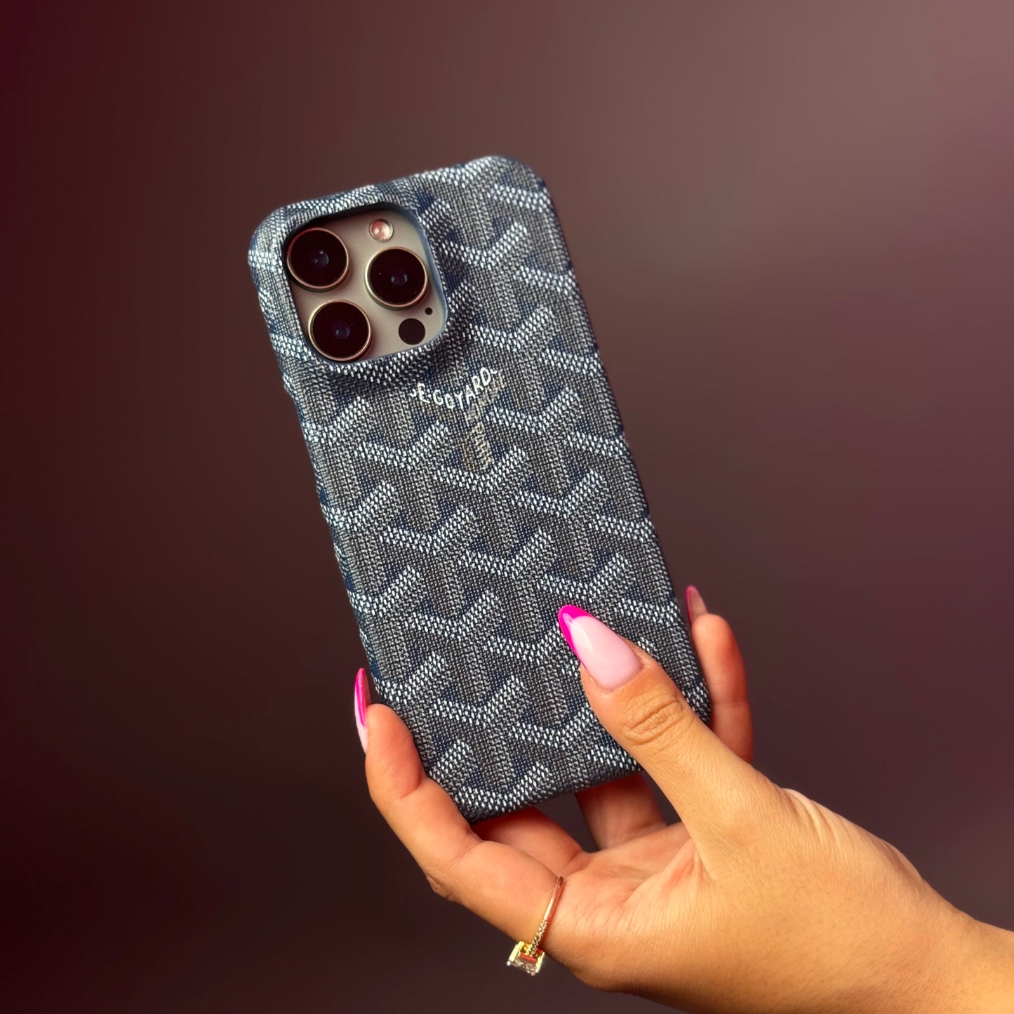 Goyard Leather Case